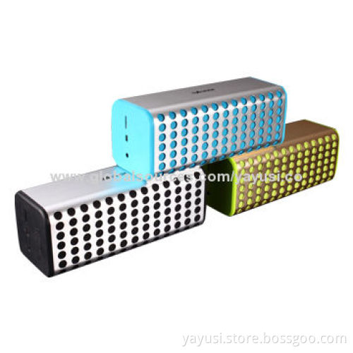 Portable Bluetooth Speakers, 2.0 Channels, 50-20,000Hz Frequency Response
